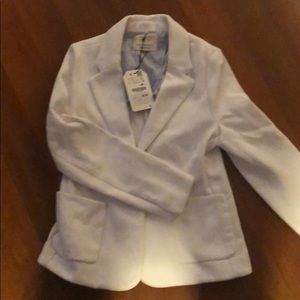 White Zara girls blazer